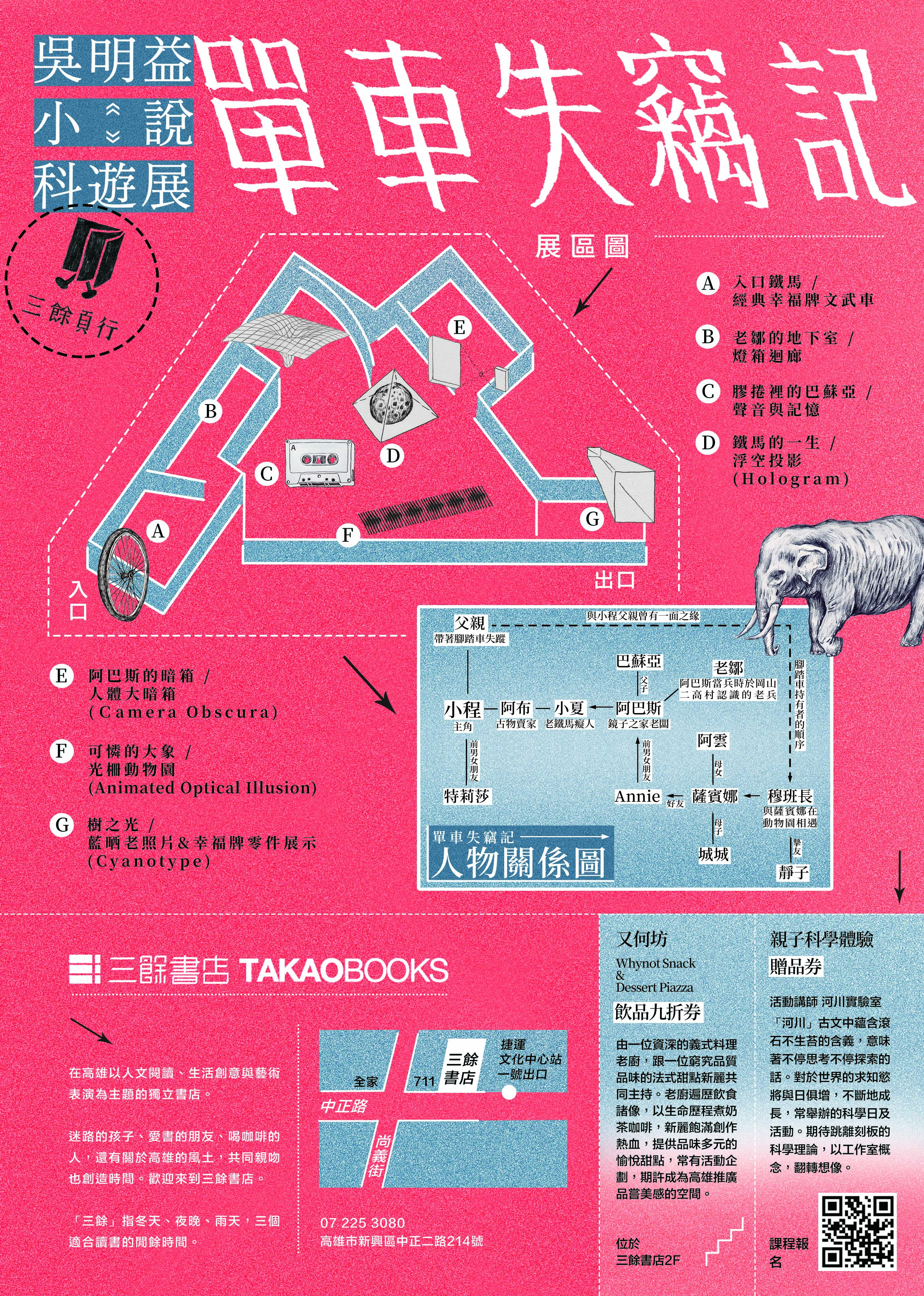《單車失竊記》吳明益小說科遊展 【展前第一波Q&A大集合】